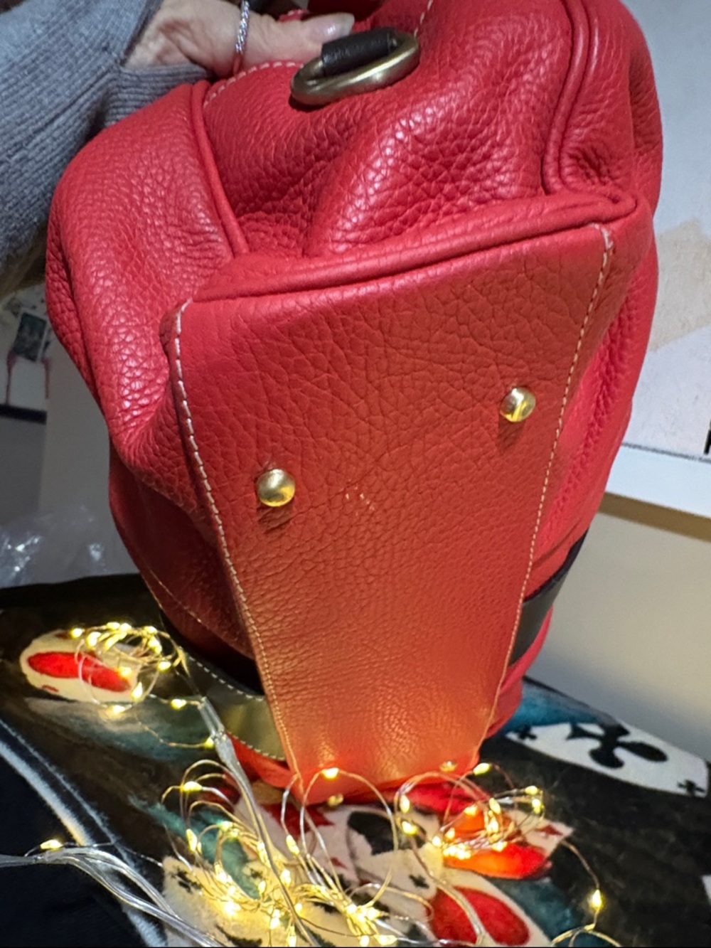 PUNTOTRES  hand bag FIRM $89 seebelow 👇EUC - Picture 5 of 13